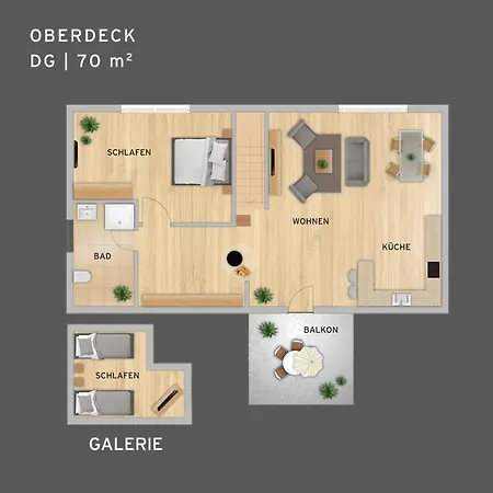 Lejlighed Winkelschiffchen I Mit Sauna