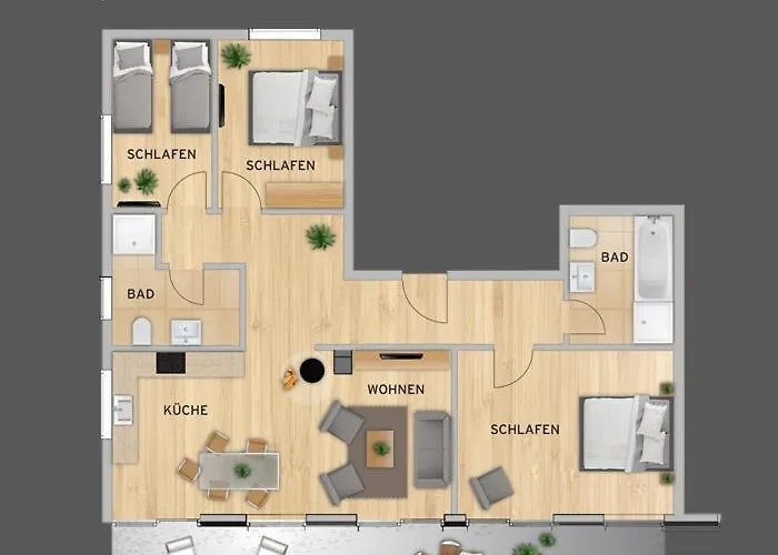 Winkelschiffchen I Mit Sauna 아파트 유이스트